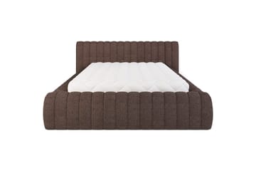 Säng med stoppning Eltap Carilla med metallram/gaslyft/förvaring - Tonall 22, Brun, 160x200 cm - Möbler - Säng - Sängar med förvaring