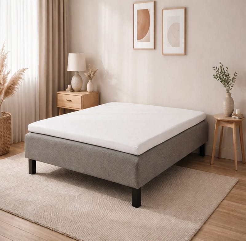 Säng Somnia Family Komplett Grå - 80x200 cm - Möbler - Säng - Enkelsäng