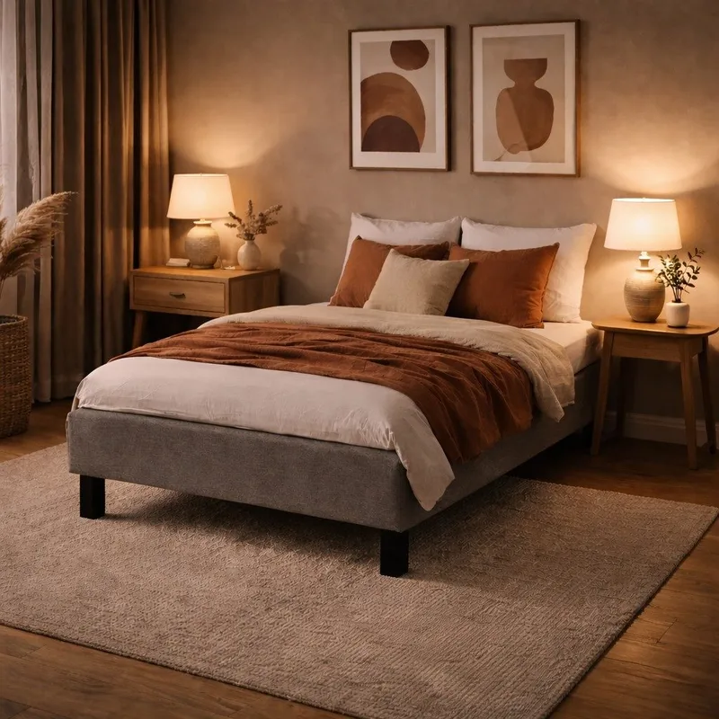 Säng Somnia Family Komplett Grå - 90x200 cm - Möbler - Säng - Enkelsäng