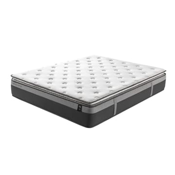 Säng Sugi med madrass Harmony Top 160x200 cm - Grå - Möbler - Säng - Komplett sängpaket