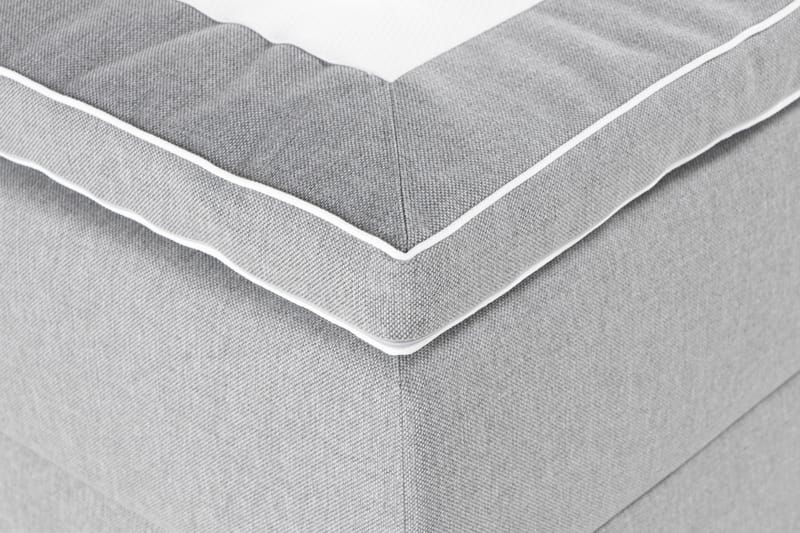 Alessia Förvaringssäng med LED-belysning 160x200 - Grå - Möbler - Säng - Sängar med förvaring