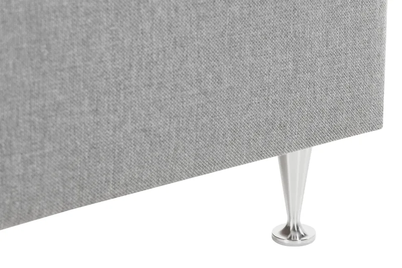 Alessia Förvaringssäng med LED-belysning 160x200 - Grå - Möbler - Säng - Sängar med förvaring