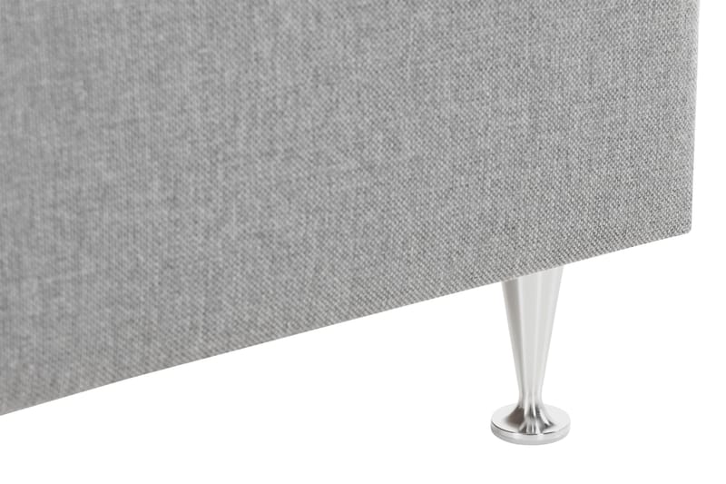 Alessia Förvaringssäng med LED-belysning 160x200 - Grå - Möbler - Säng - Sängar med förvaring