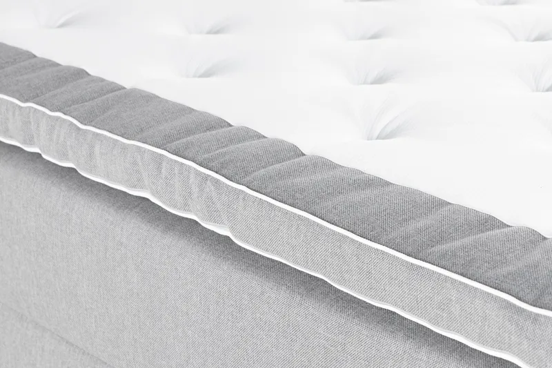 Alessia Förvaringssäng med LED-belysning 160x200 - Grå - Möbler - Säng - Sängar med förvaring