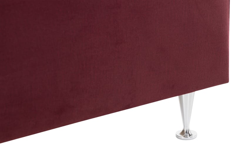 Alessia Förvaringssäng med LED-belysning 160x200 - Röd - Möbler - Säng - Sängar med förvaring