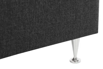 Alessia Komplett Sängpaket med Förvaring LED-belysning 160x200 cm - Svart - Möbler - Säng - Sängar med förvaring
