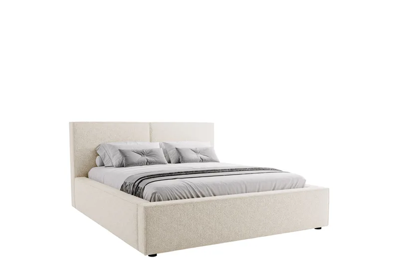 Bizantine Förvaringssäng 160x200 cm - Vit - Möbler - Säng - Sängar med förvaring