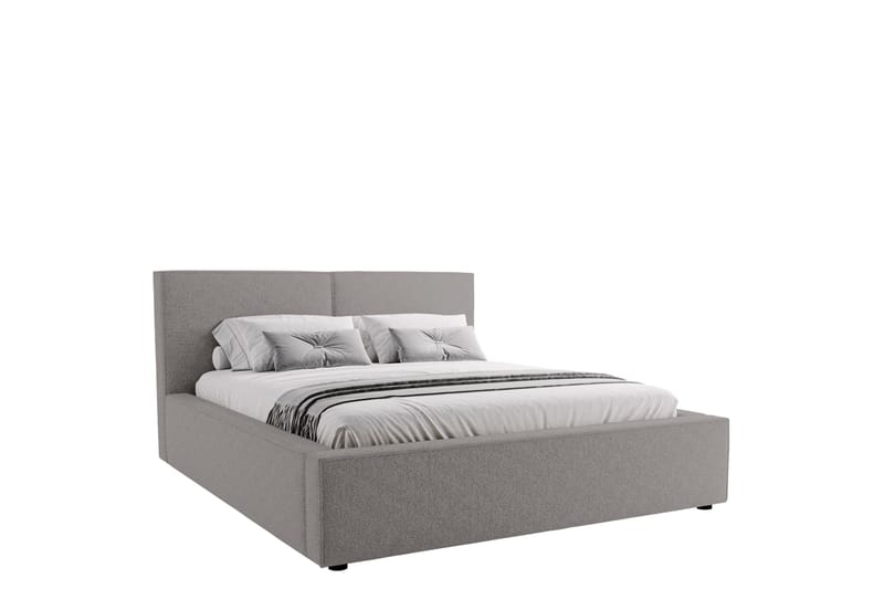 Bizantine Förvaringssäng 200x200 cm - Grå - Möbler - Säng - Sängar med förvaring