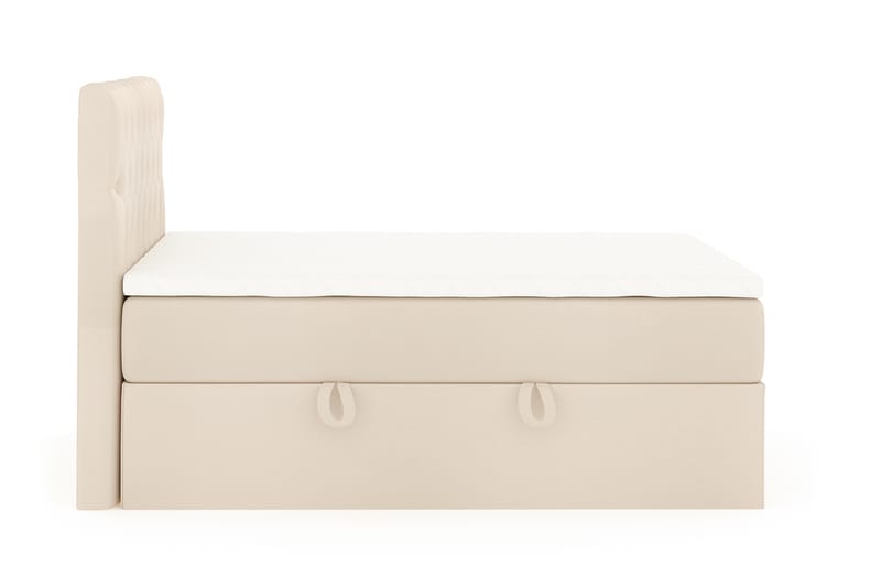 Boxy Box Bed 140x200 cm - Beige - Möbler - Säng - Sängar med förvaring