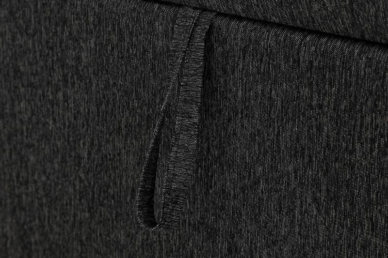 Boxy Box Bed 160x200 cm - Svart/Grå - Möbler - Säng - Komplett sängpaket