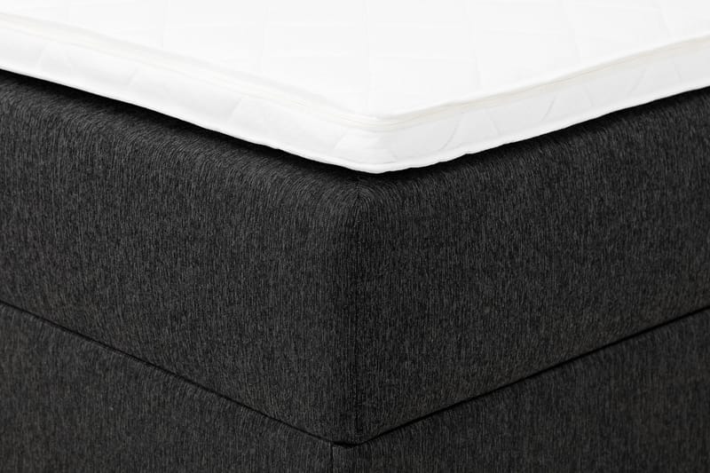 Boxy Komplett Sängpaket Box Bed 120x200 cm - Svart/Grå - Komplett sängpaket - Sängar med förvaring