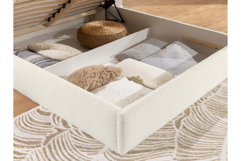 Carve Förvaringssäng - Beige - Möbler - Säng - Sängar med förvaring