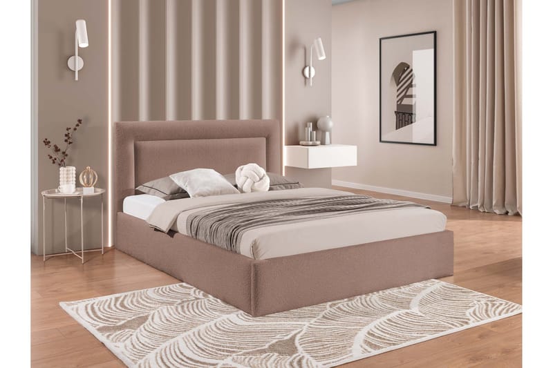 Carve Förvaringssäng - Rosa - Möbler - Säng - Sängar med förvaring