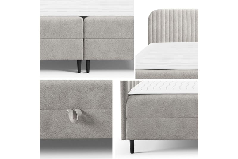 Celestine Förvaringssäng 140x200 cm - Beige - Möbler - Säng - Sängar med förvaring