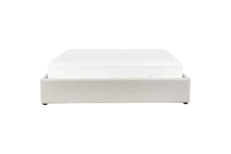 Dubbelsäng Dinan med lamellram Beige, 160x200 cm - Beige, 160x200 cm - Möbler - Säng - Sängar med förvaring