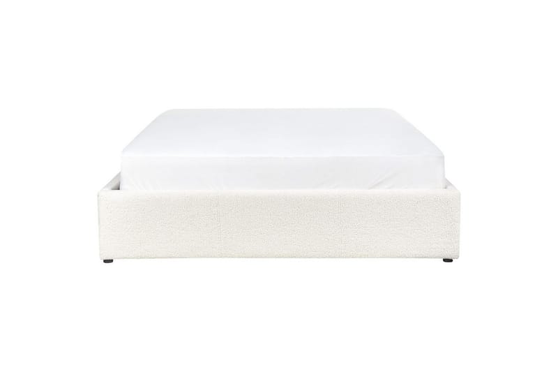 Dubbelsäng Dinan med lamellram Vit, 140x200 cm - Vit, 140x200 cm - Möbler - Säng - Sängar med förvaring