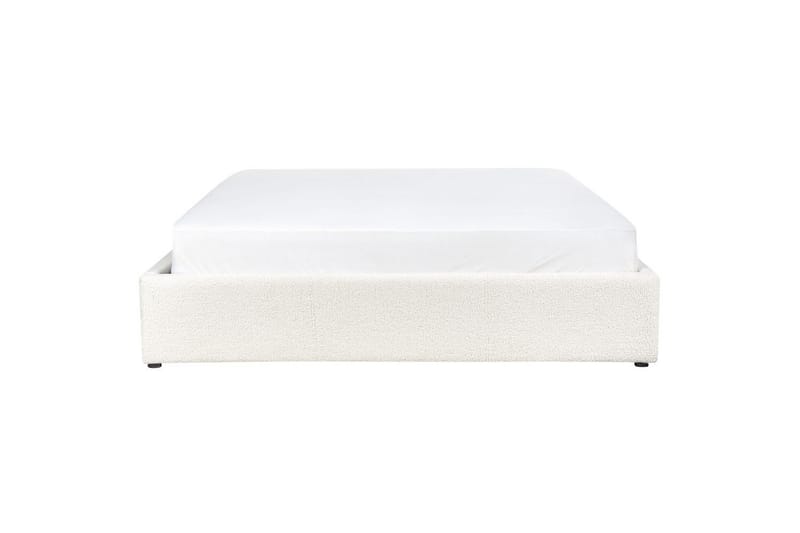 Dubbelsäng Dinan med lamellram Vit, 160x200 cm - Vit, 160x200 cm - Möbler - Säng - Sängar med förvaring
