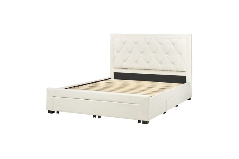 Dubbelsäng Lievin med förvaring 160x200 cm - 160x200 cm - Möbler - Säng - Sängar med förvaring