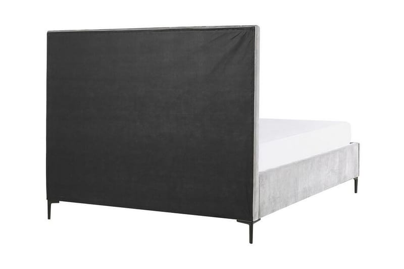 Dubbelsäng med förvaring 180x200 cm SEZANNE - Grå - Möbler - Säng - Sängar med förvaring