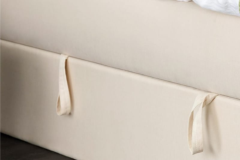 Boxy Box Bed 160x200 cm - Beige - Möbler - Säng - Sängar med förvaring - Dubbelsäng med förvaring