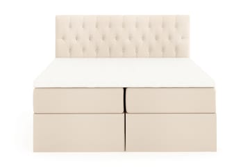 Boxy Box Bed 180x200 cm - Beige - Möbler - Säng - Kontinentalsäng
