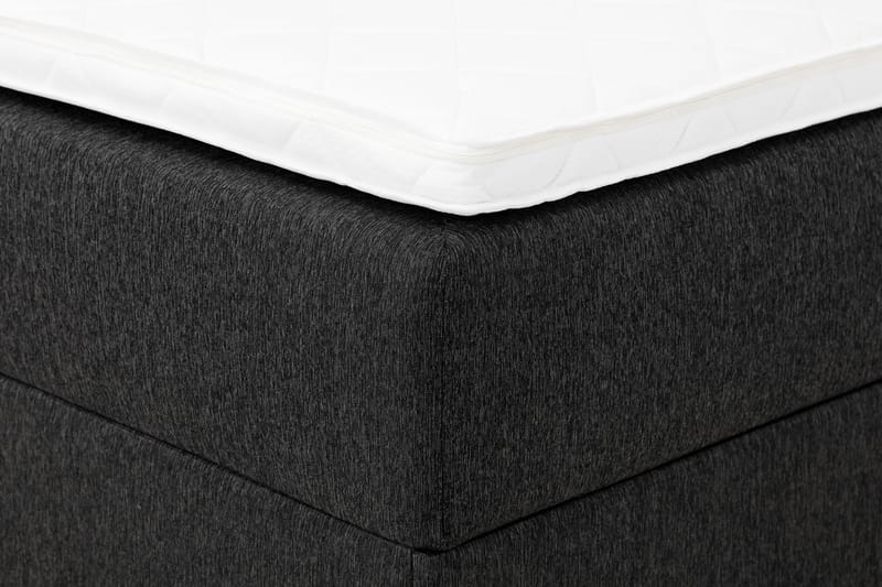 Boxy Box Bed 180x200 cm - Svart/Grå - Möbler - Säng - Sängar med förvaring - Dubbelsäng med förvaring