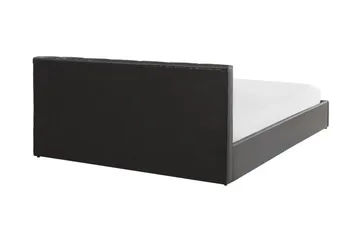 Dreuxa Förvaringssäng 180x200 cm - Konstläder/Grå - Möbler - Säng - Sängram & sängstomme