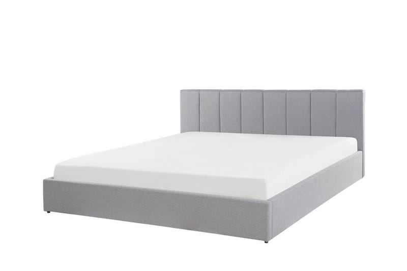 Dreuxa Förvaringssäng 180x200 cm - Ljusgrå - Möbler - Säng - Sängar med förvaring - Dubbelsäng med förvaring