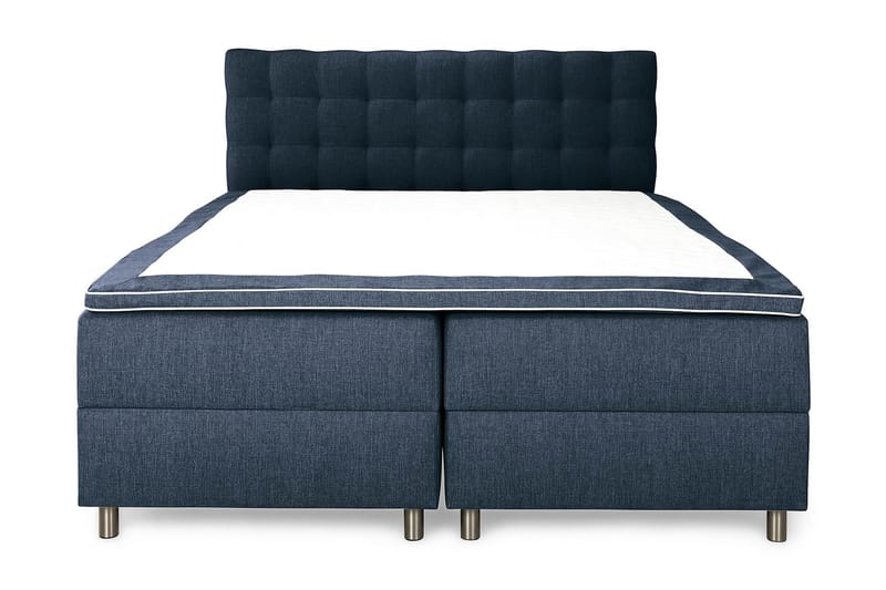 Montana Dubbelsäng med förvaring 160x200 cm - Mörkblå - Möbler - Säng - Komplett sängpaket
