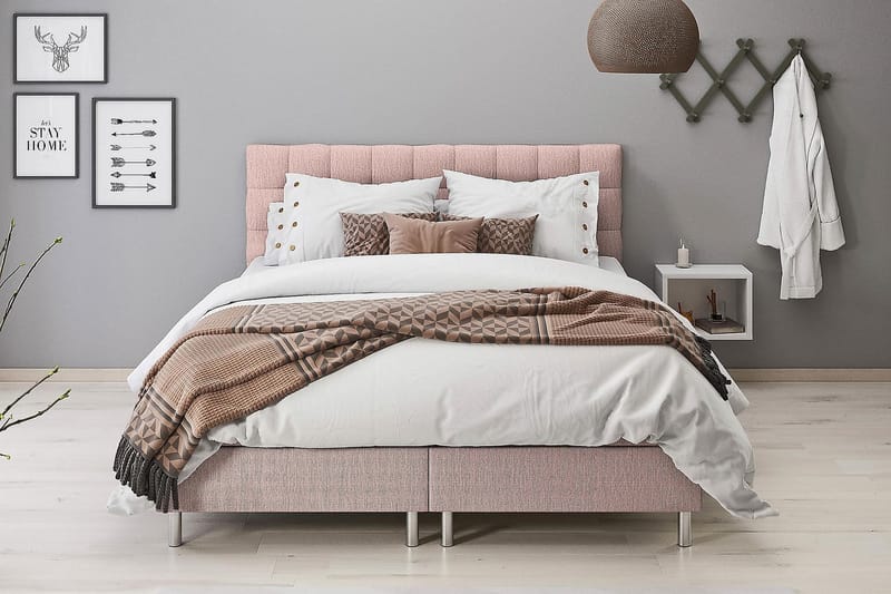 Montana Förvaringssäng 80x200 - Rosa - Möbler - Säng - Sängar med förvaring