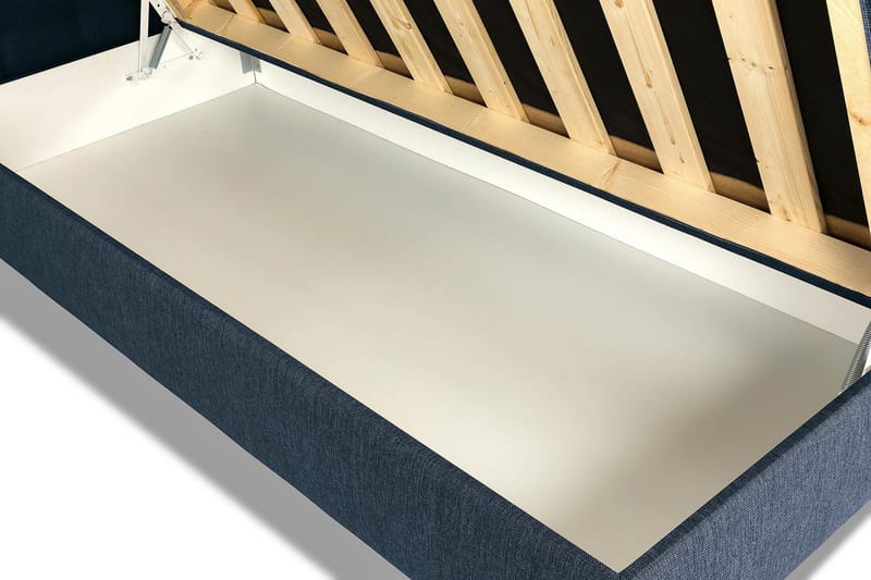 Montana Förvaringssäng 90x200 - Mörkblå - Möbler - Säng - Komplett sängpaket