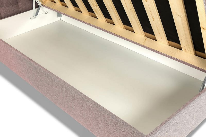 Montana Förvaringssäng 90x200 - Rosa - Möbler - Säng - Sängar med förvaring