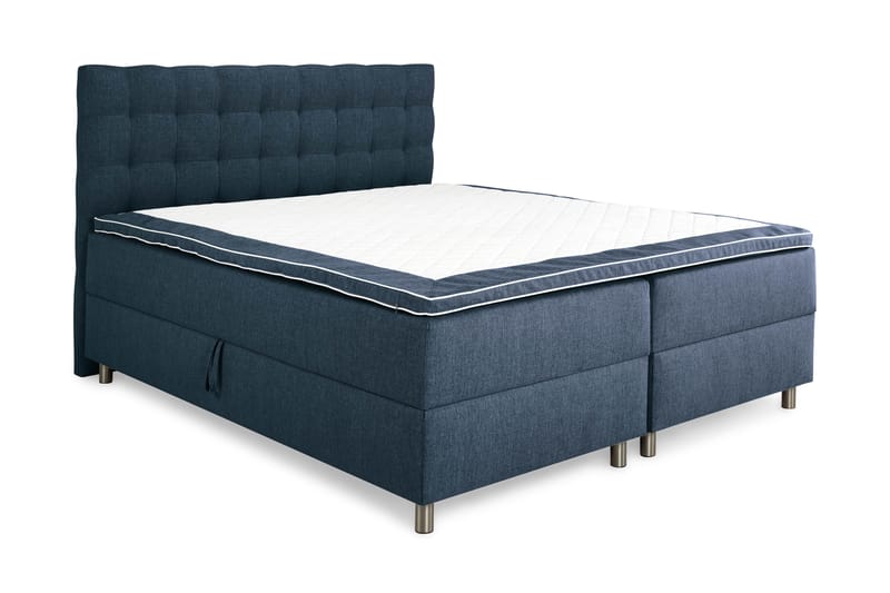 Montana Sängpaket 180x200 - Mörkblå - Sängar med förvaring - Dubbelsäng med förvaring