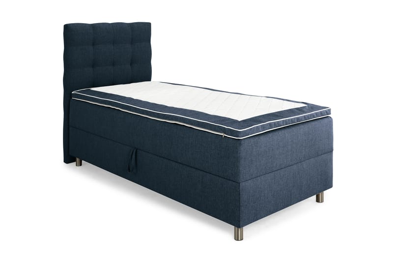 Montana Sängpaket 90x200 - Mörkblå - Sängar med förvaring - Dubbelsäng med förvaring