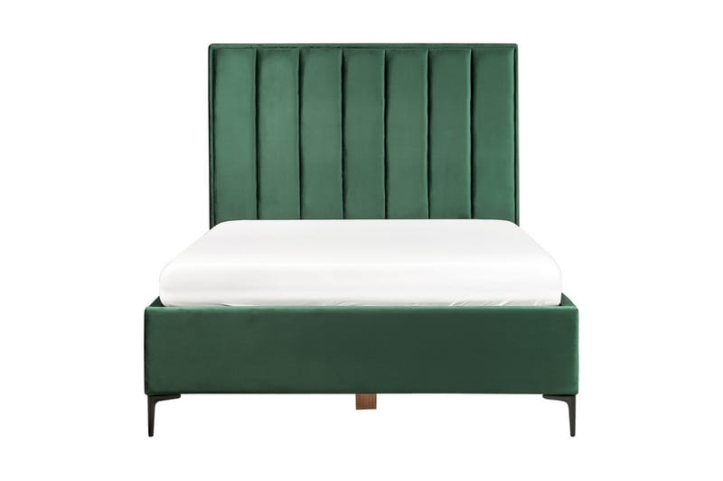 Dubbelsäng Sezanne med förvaring Grön-Svart, 140x200 cm - Grön-Svart, 140x200 cm - Möbler - Säng - Sängar med förvaring