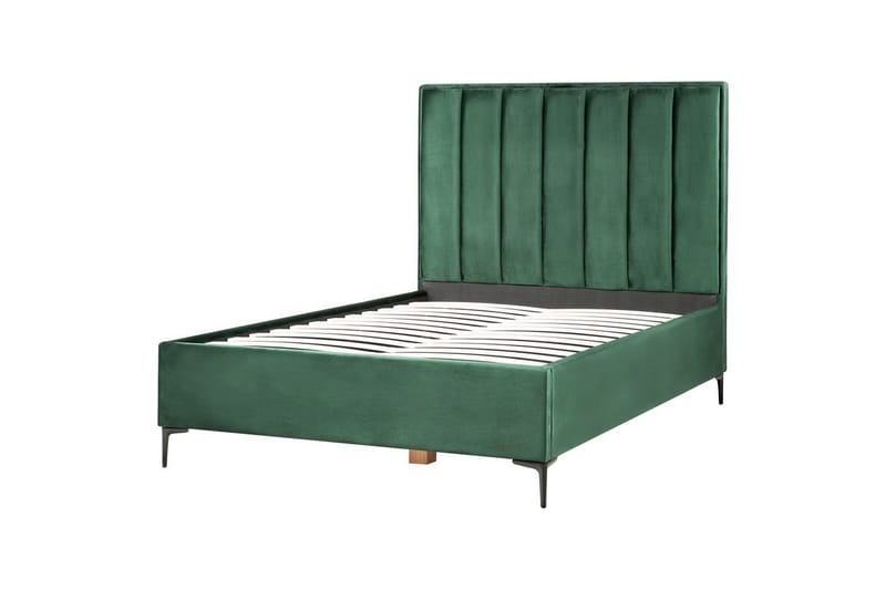 Dubbelsäng Sezanne med förvaring Grön-Svart, 140x200 cm - Grön-Svart, 140x200 cm - Möbler - Säng - Sängar med förvaring