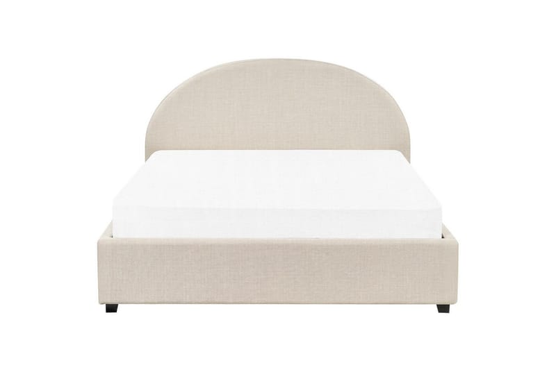 Dubbelsäng Vaucluse med förvaring Beige, 160x200 cm, Polyester - Beige, 160x200 cm, Polyester - Möbler - Säng - Sängar med förvaring