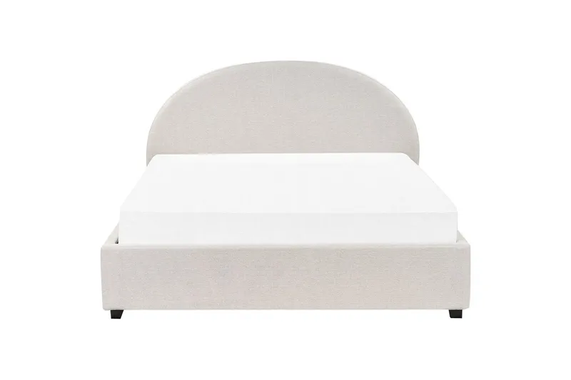 Dubbelsäng Vaucluse med förvaring Ljusbeige, 160x200 cm, Polyester - Ljusbeige, 160x200 cm, Polyester - Möbler - Säng - Sängar med förvaring