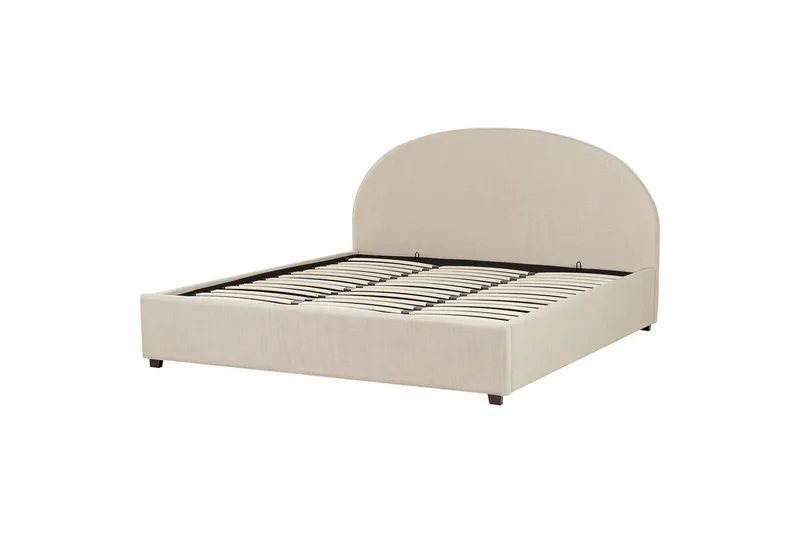 Dubbelsäng Vaucluse med förvaring Sandeige, 180x200 cm, Polyester - Sandeige, 180x200 cm, Polyester - Möbler - Säng - Sängar med förvaring