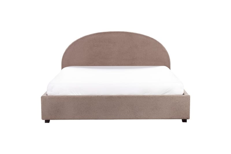 Dubbelsäng Vaucluse med förvaring Taupe, 180x200 cm, Bouclé - Taupe, 180x200 cm, Bouclé - Möbler - Säng - Sängar med förvaring