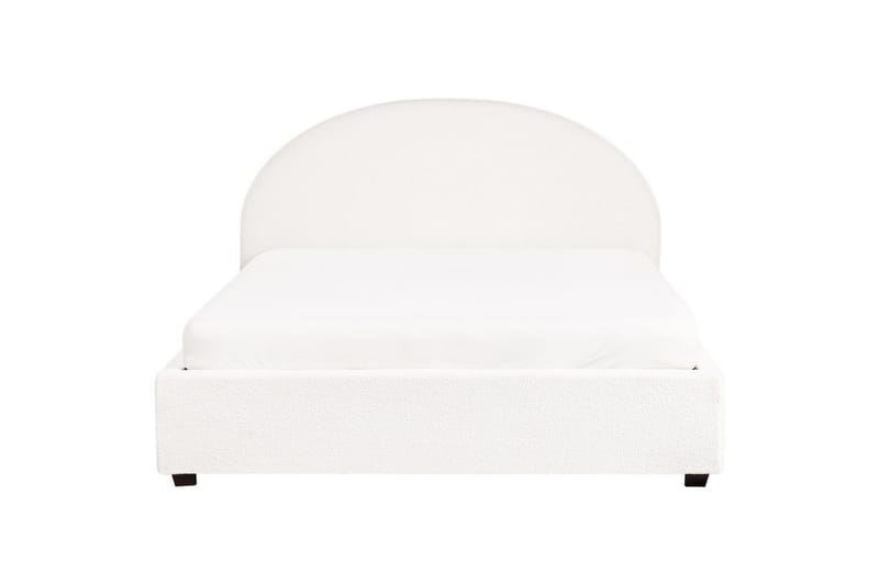 Dubbelsäng Vaucluse med förvaring Vit, 160x200 cm, Bouclé - Vit, 160x200 cm, Bouclé - Möbler - Säng - Sängar med förvaring