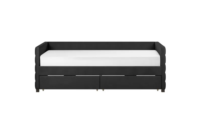 Enkelsäng Marray med förvaring Svart - Svart - Möbler - Säng - Sängar med förvaring