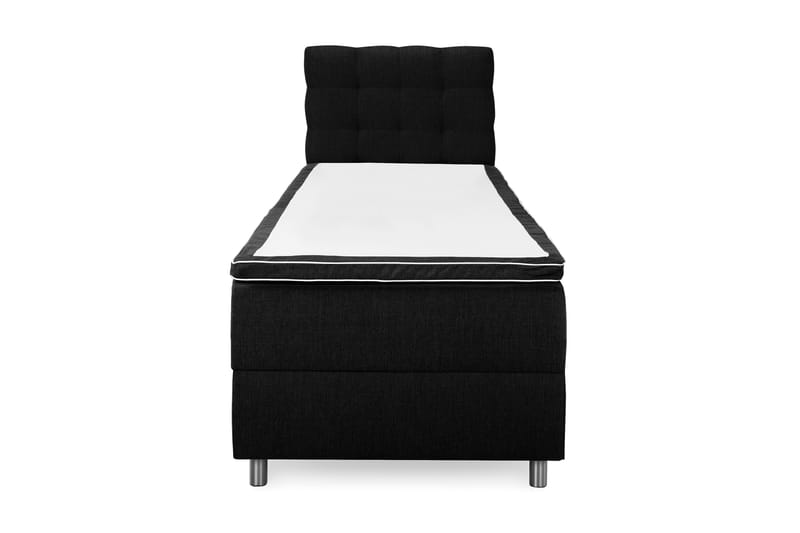 Montana Komplett Sängpaket med Förvaring 90x200 cm - Svart - Möbler - Säng - Komplett sängpaket