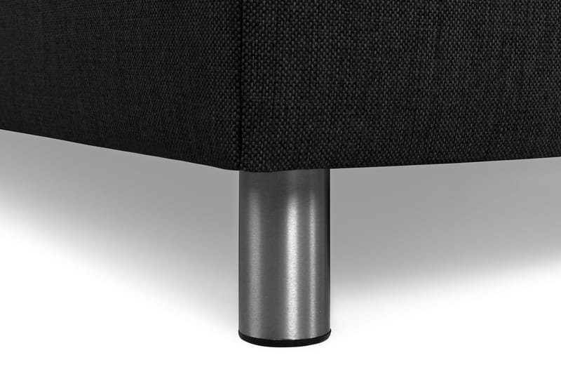 Montana Komplett Sängpaket med Förvaring 90x200 cm - Svart - Möbler - Säng - Komplett sängpaket