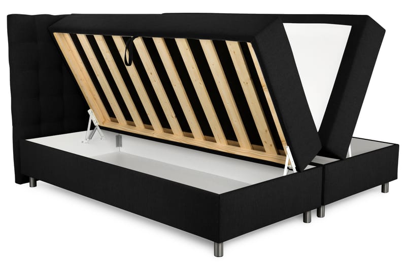 Montana Sängpaket 160x200 - Svart - Möbler - Säng - Komplett sängpaket