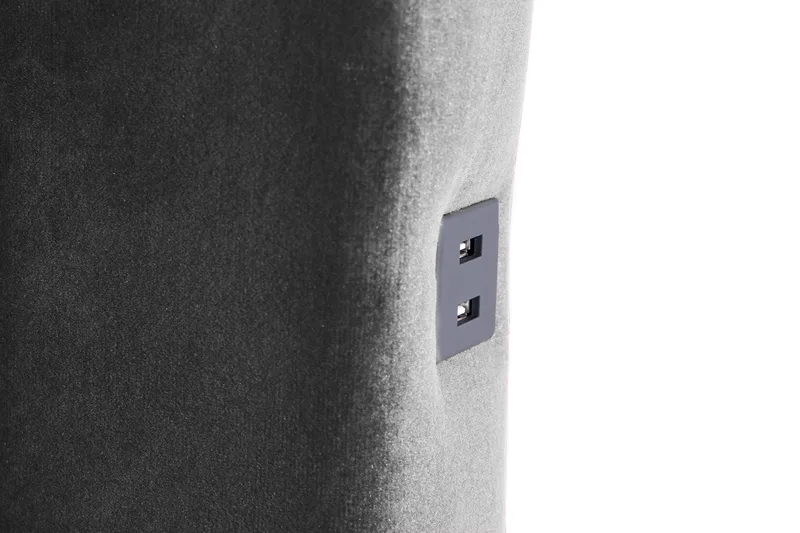 Francisco Komplett Sängpaket med Lyftförvaring LED-belysning 180x200 - Mörkgrå - Möbler - Säng - Komplett sängpaket