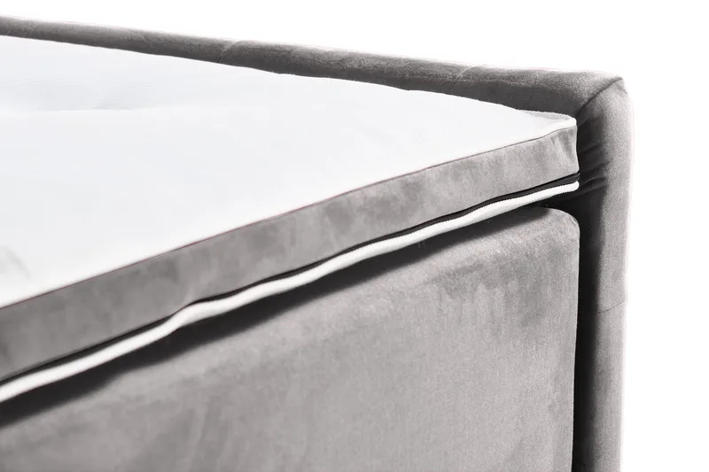 Francisco Komplett Sängpaket med Lyftförvaring LED-belysning 180x200 - Mörkgrå - Möbler - Säng - Komplett sängpaket