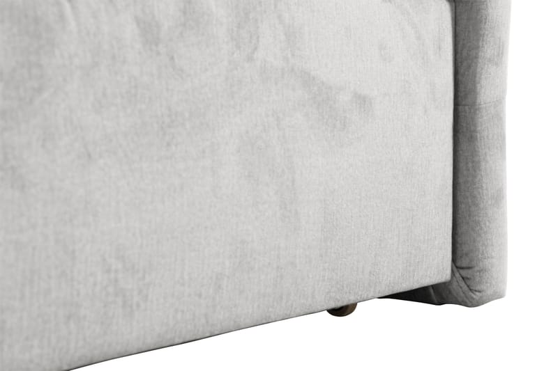 Francisco Sängpaket 180x200 med Lådförvaring LED-belysning - Grå - Komplett sängpaket - Sängar med förvaring