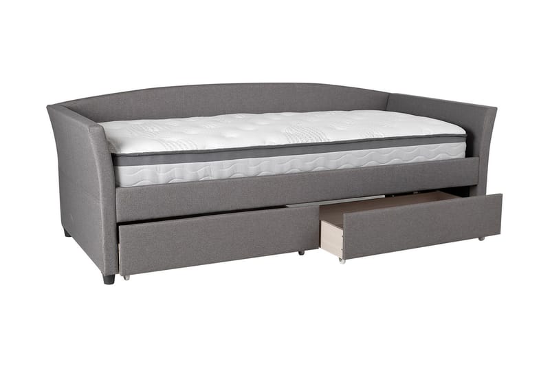 Genesis Säng 90x200 cm - Grå - Möbler - Säng - Sängar med förvaring
