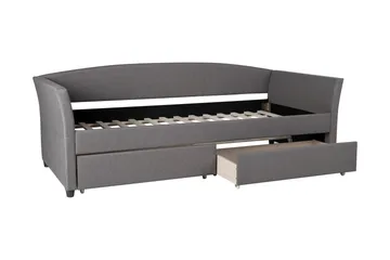 Genesis Säng 90x200 cm - Grå - Möbler - Säng - Sängar med förvaring